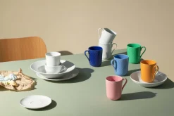 Outlet Lyngby Porcelæn Rhombe Color Krus m. Hank 33 cl, Rosa