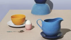 Lyngby Porcelæn Spisestue|Æggebægere > Rhombe Color Æggebæger H4,5 cm,