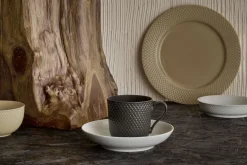 Lyngby Porcelæn Krus > Rhombe Earth Krus m. Hank 39 cl,