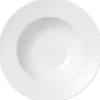 Best Rhombe Pastatallerken 24,5 cm, Hvid Pastatallerkener|Dybe Tallerkener
