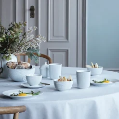Sale Lyngby Porcelæn Rhombe Serveringsskål , Hvid