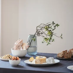 Best Lyngby Porcelæn Rhombe Serveringsskål , Hvid