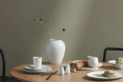 Best Rhombe Vase H25 cm, Hvid Stue|Vaser