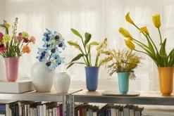 Best Rhombe Vase H25 cm, Hvid Stue|Vaser