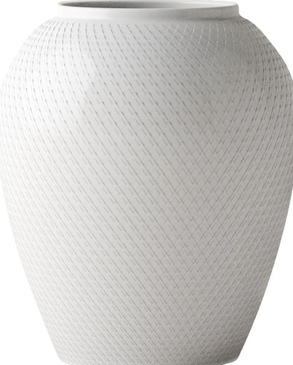 Best Rhombe Vase H25 cm, Hvid Stue|Vaser