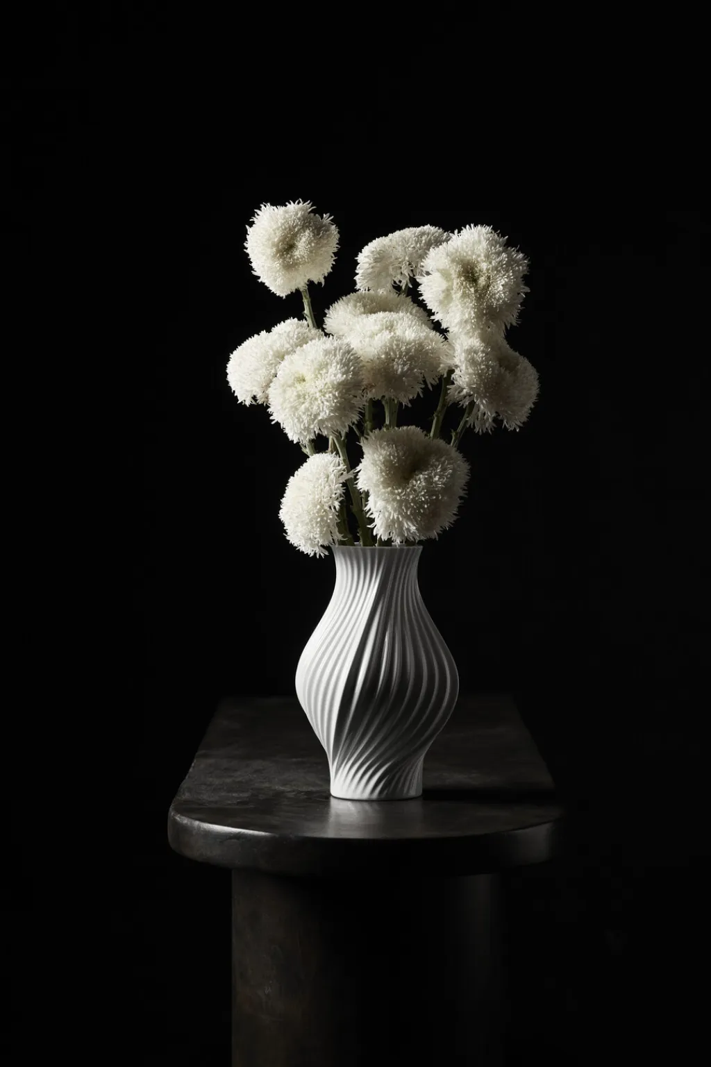 Best Twist Vase H, Hvid Stue|Vaser