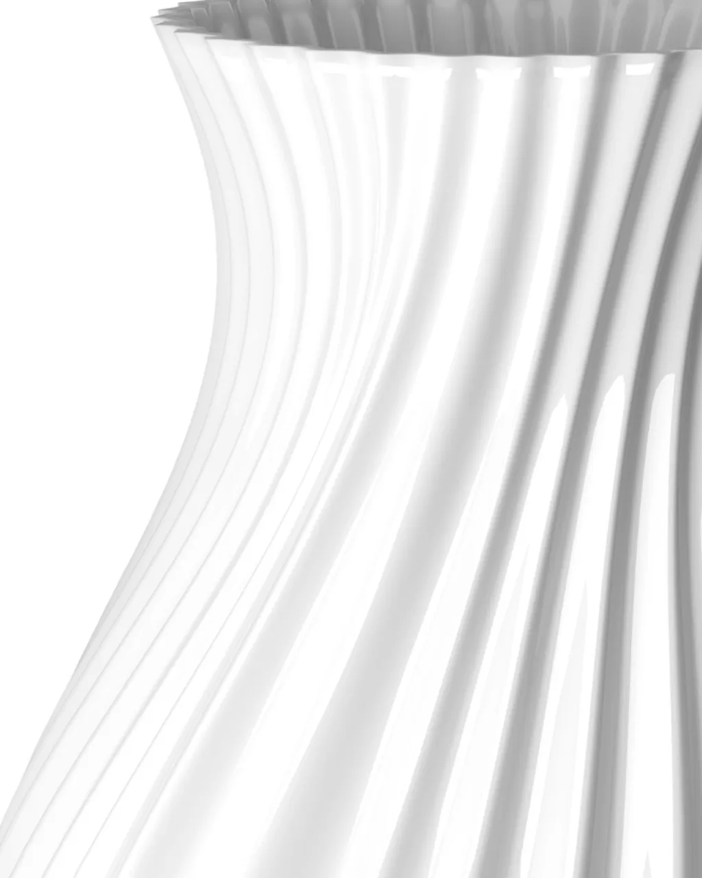 Best Twist Vase H, Hvid Stue|Vaser