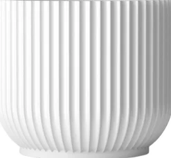 Sale Lyngby Porcelæn Urtepotteskjuler H, Hvid