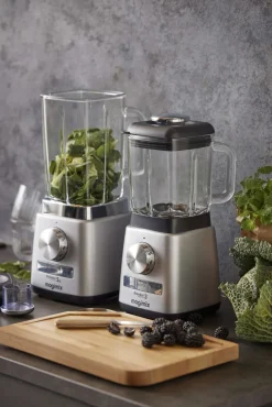 New Magimix Power 5 XL Blender 1500W 2 L, Mat Stål