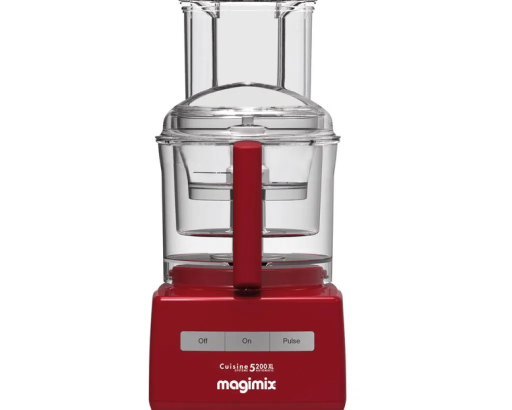 Clearance Premium CS 5200 XL Foodprocessor 1100W, Rød Foodprocessorer Og Minihakkere