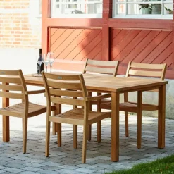 Mandalay Havemøbler|Uderum > Cambridge Havebord 160 cm, Teak