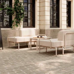 Discount Mandalay Ivy Loungestol m. Udtræk 119-188 cm, Taupe