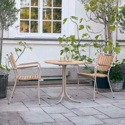 Mandalay Havemøbler|Uderum > Marguerit Cafésæt m. 2 Stole Ø70 cm,