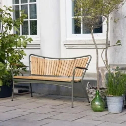 Clearance Mandalay Marguerit Havebænk 3 Pers. 143 cm, Olivengrøn
