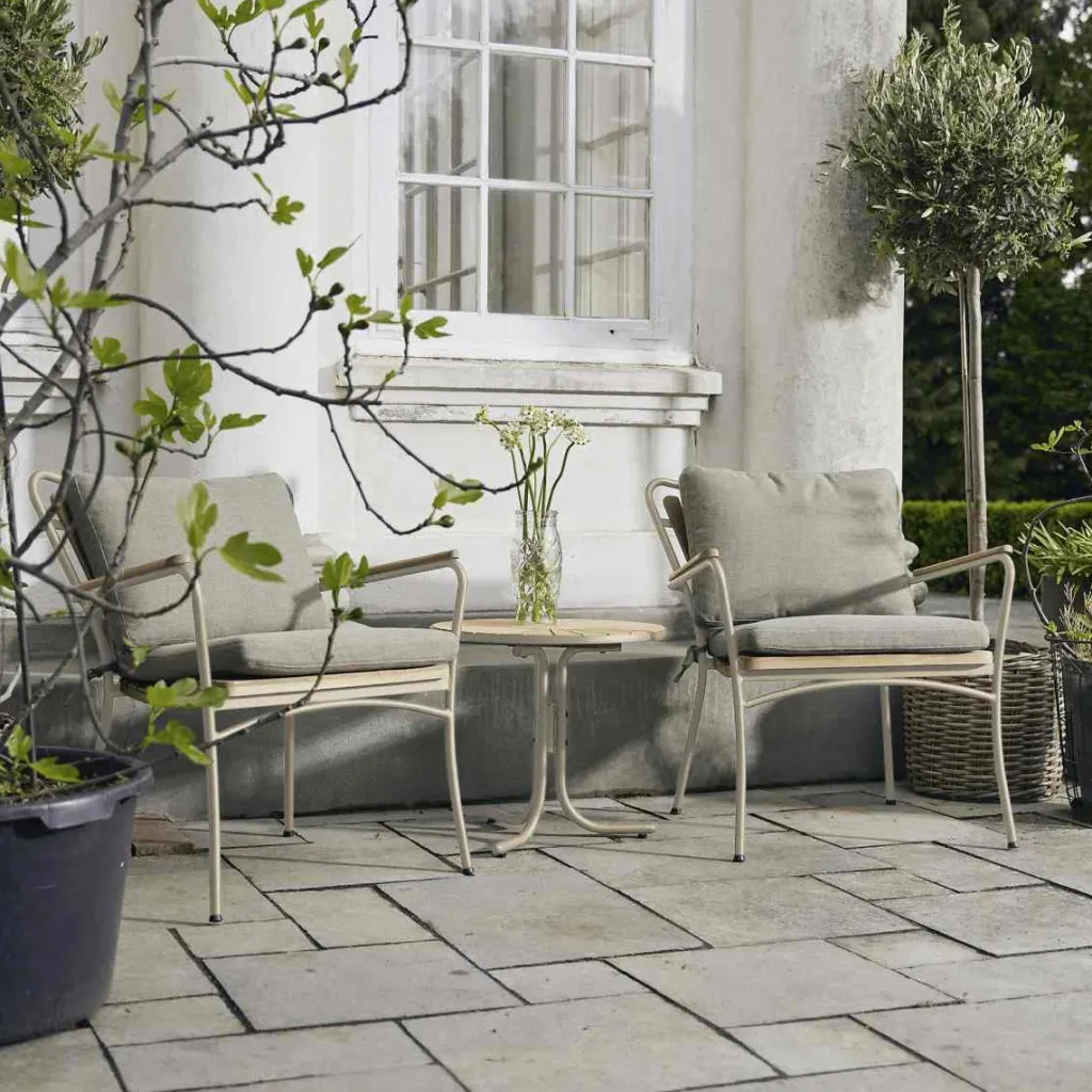 Outlet Marguerit Loungesæt m. 2 Stole , Havemøbler|Uderum