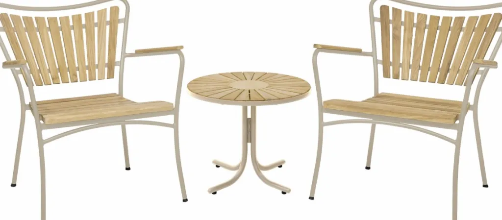 Outlet Marguerit Loungesæt m. 2 Stole , Havemøbler|Uderum