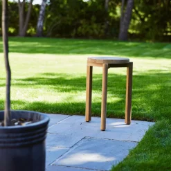 Sale Mandalay Oxford Taburet H44.5 cm, Teak