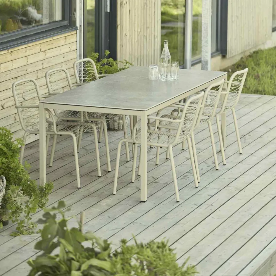 Discount Mandalay Terra Havebord , Taupe