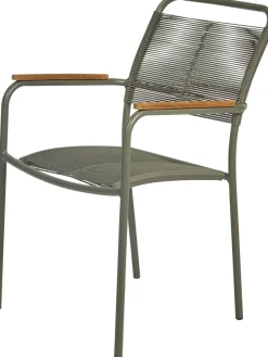 Clearance Verona Havestol m. Teak Armlæn H86,5 cm, Havemøbler|Uderum