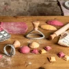 Marcato Pizza Og Pasta > Gavesæt Ravioli Like a Pro, Metal/Lys Træ