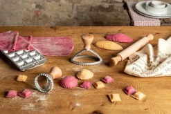 Marcato Pizza Og Pasta > Gavesæt Ravioli Like a Pro, Metal/Lys Træ