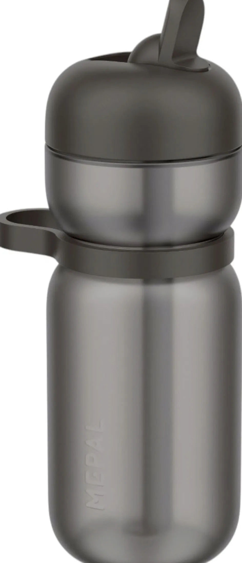 Outlet Mepal Active Flip Drikkeflaske 600 ml, Graphite Black