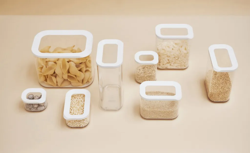 Discount Modula Husholdningsbox , Transparent Opbevaring Til Køkkenet|Madopbevaring