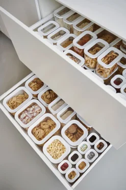 Discount Modula Husholdningsbox , Transparent Opbevaring Til Køkkenet|Madopbevaring