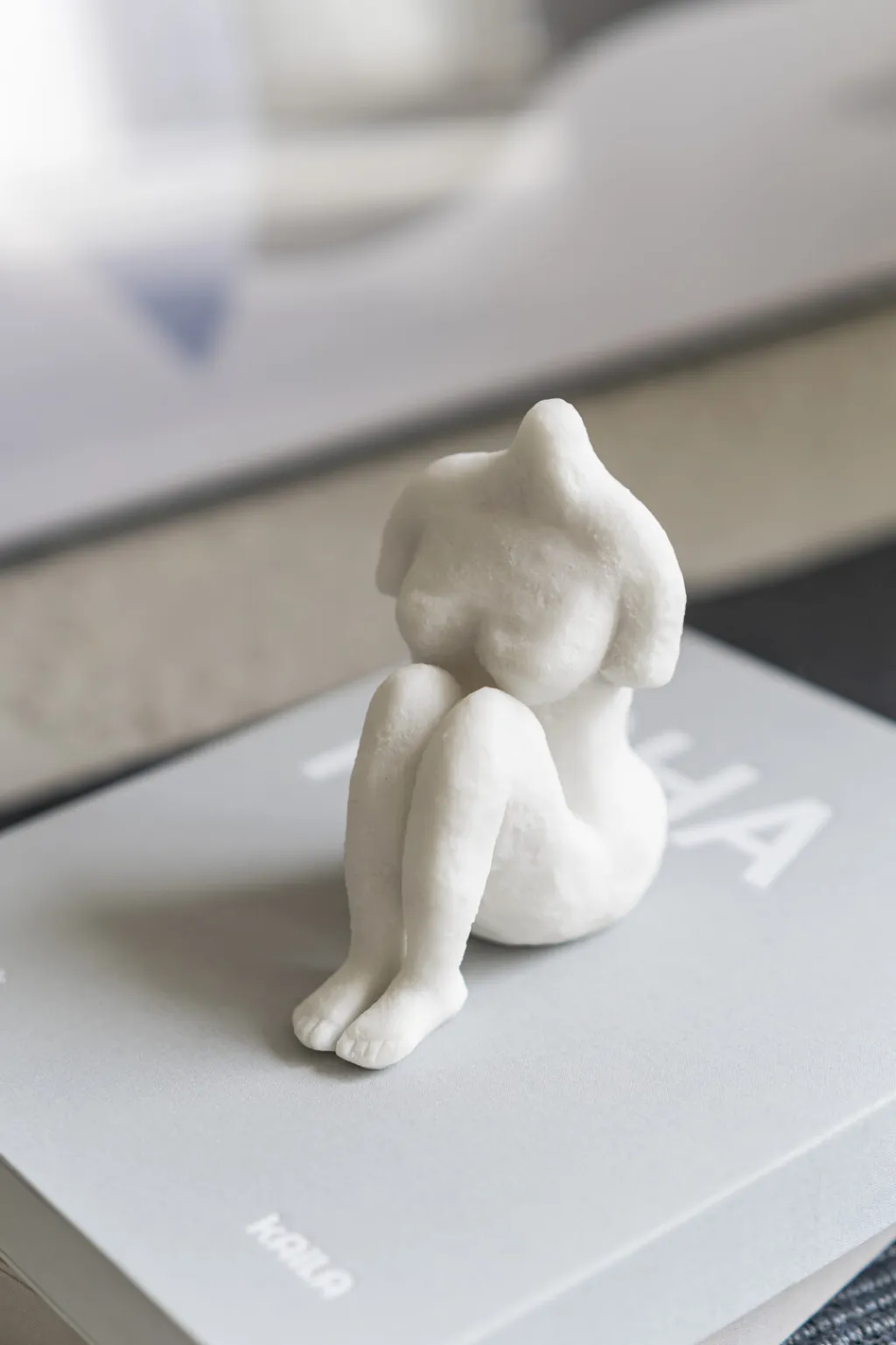 Mette Ditmer Stue|Træfigurer Og Figurer > Art Piece Dekoration , Off-white