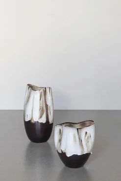 Discount By Hand Vase H38,5 cm, Sand Stue|Vaser