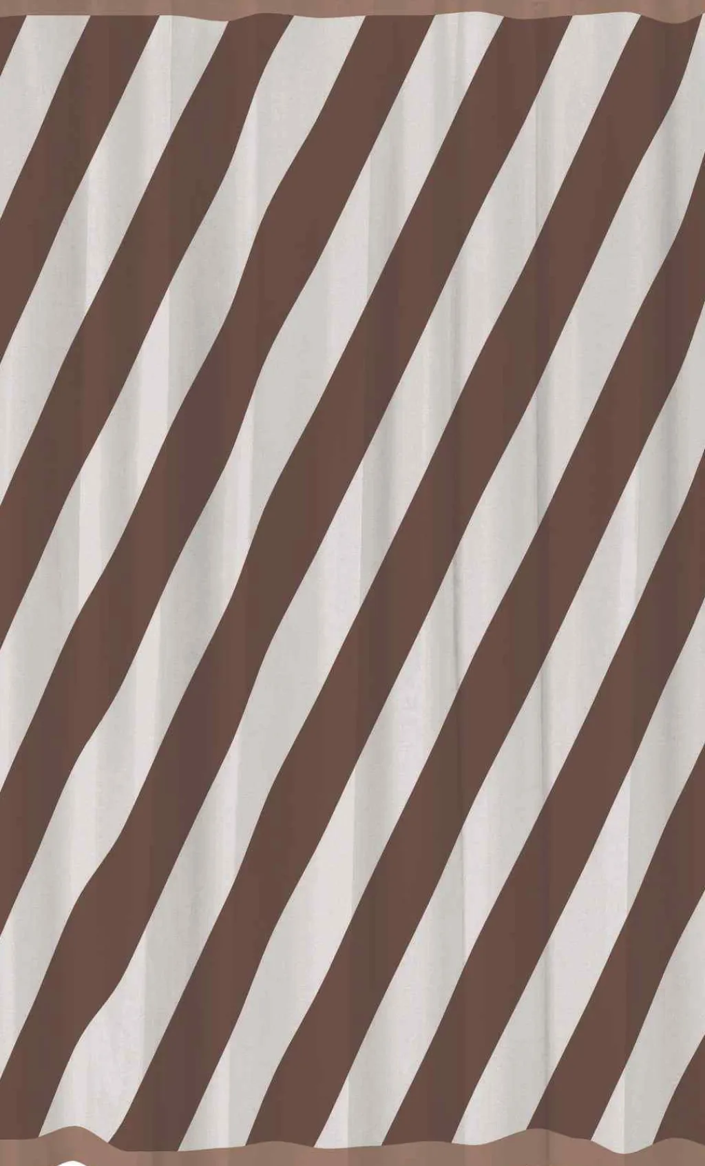 Mette Ditmer Badeværelse > Diagonal Badeforhæng 150x200 cm,