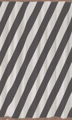 Mette Ditmer Badeværelse > Diagonal Badeforhæng 150x200 cm,