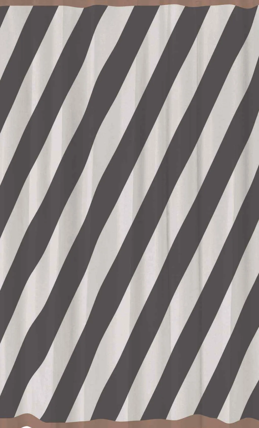 Mette Ditmer Badeværelse > Diagonal Badeforhæng 150x200 cm,