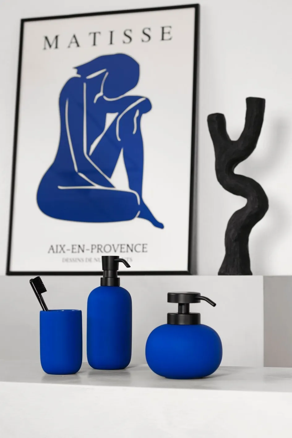 Mette Ditmer Lotus Sæbedispenser H, Cobalt