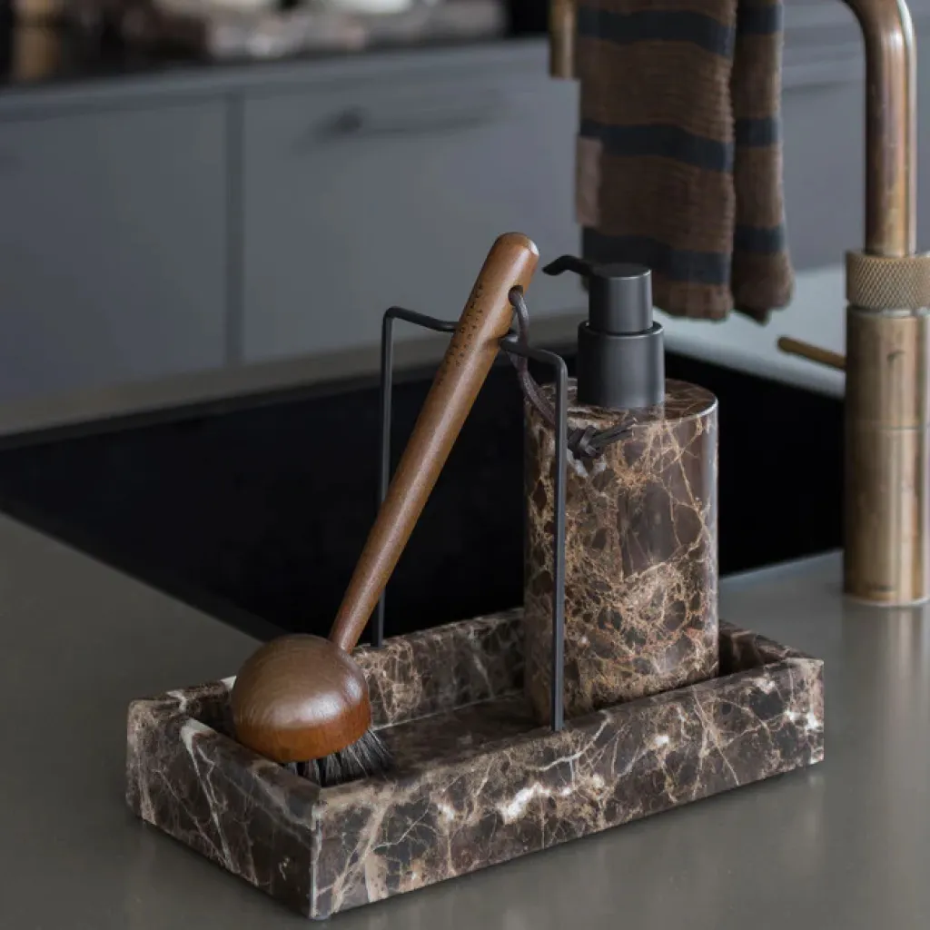 Mette Ditmer Badeværelse > Marble Sæbedispenser, Brun
