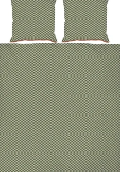 Outlet Mini Sengetøj , Pine Green/Tan Soveværelse|Soveværelsestekstiler