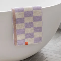 Discount Mette Ditmer Retro Håndklæde 2 stk 40x55 cm, Lilac