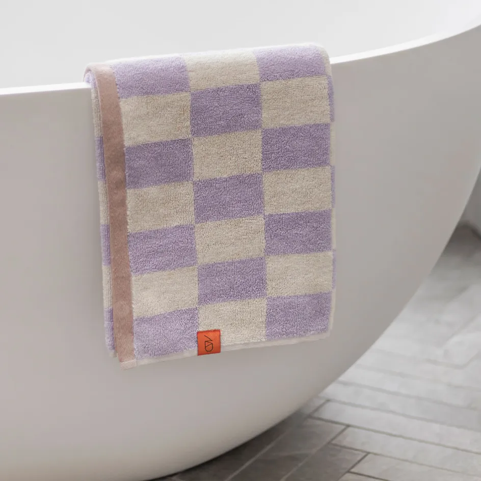 Mette Ditmer Retro Håndklæde , Lilac