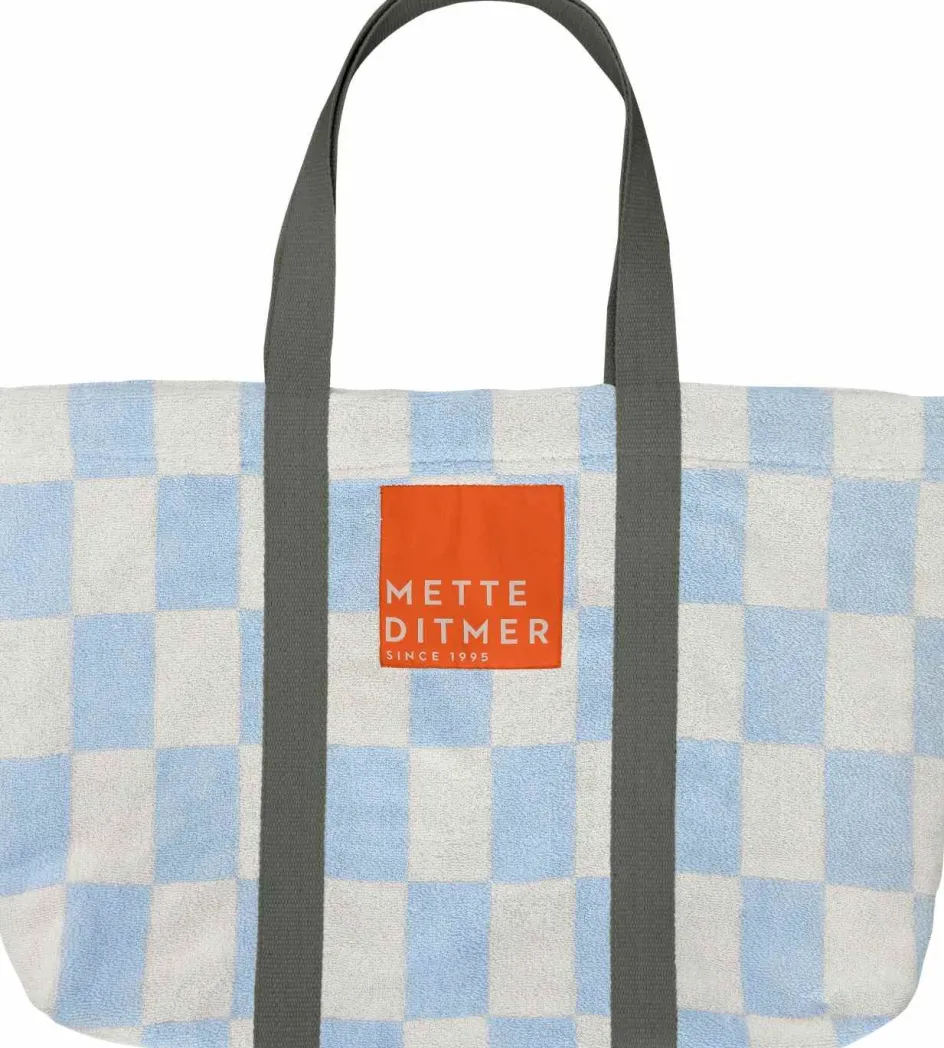 Mette Ditmer Retro Taske 64x45 cm, Light Blue