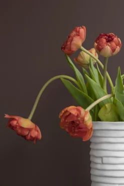 Clearance Mette Ditmer Ribbon Vase H, Hvid