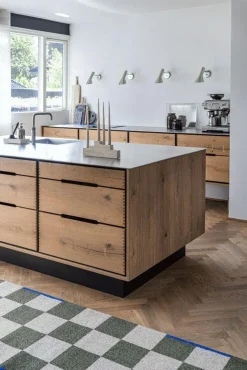 Discount Square Løber 77x242 cm, Mørk Oliven Entre|Tæpper Og Måtter