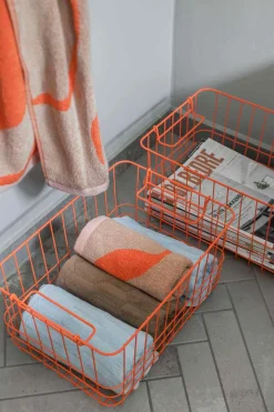 Best Mette Ditmer Store-it Opbevaringskurv H, Orange