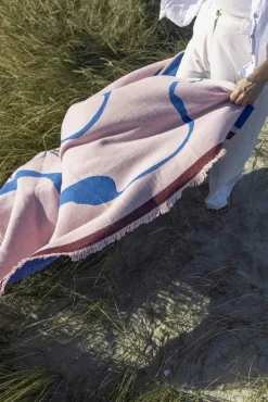 Hot Mette Ditmer Studio Plaid 130x175 cm, Seashell Pink