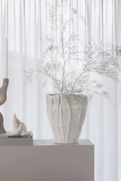 Discount Mette Ditmer Art Piece Vase H33,5 cm, Off-white