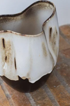 Best By Hand Vase H24,5 cm, Off-White Stue|Vaser