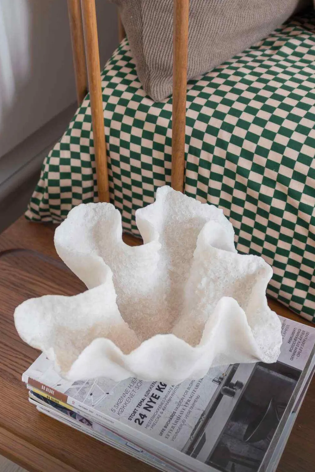 Best Coral Skål Ø23 cm, Off-white Stue|Pynteskåle Og Fade