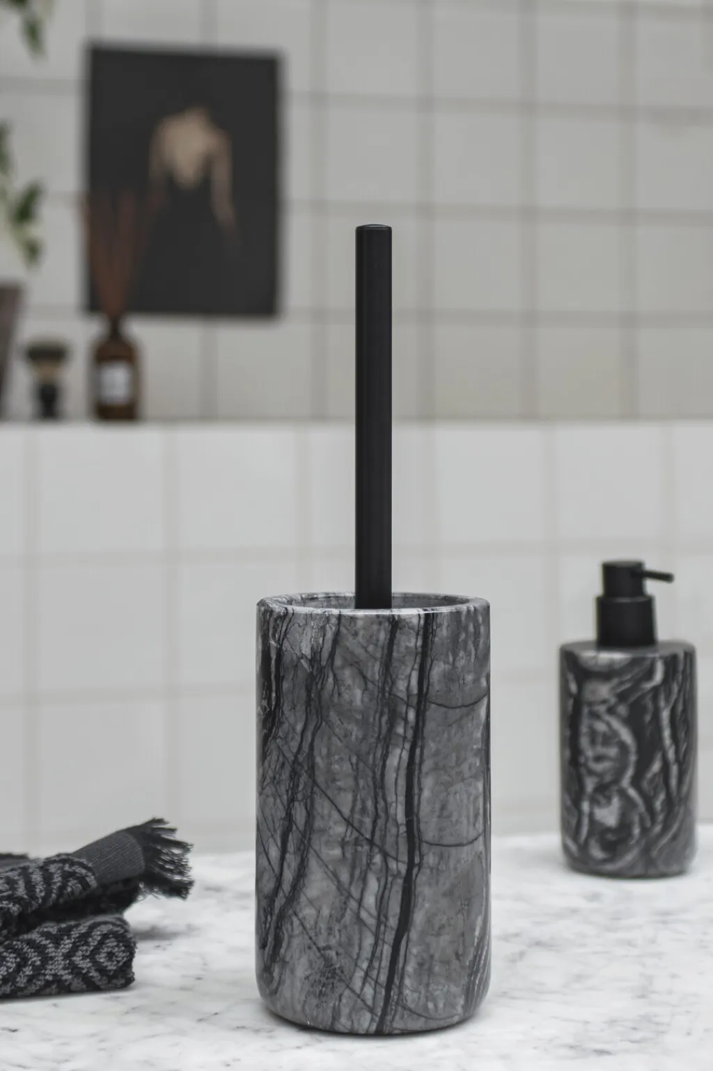 Online Marble Toiletbørste, Badeværelse