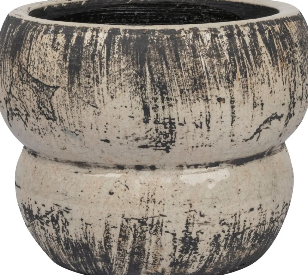 Mette Ditmer Stue|Urtepotter Og Krukker > Raw Krukke H15,5 cm, Off-white