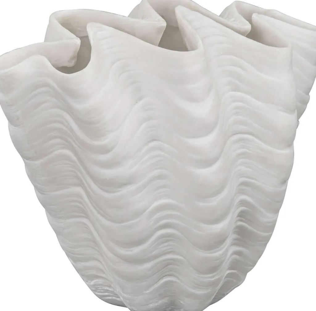 Mette Ditmer Stue|Vaser > Shell Vase H, Off-white