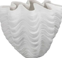 Mette Ditmer Stue|Vaser > Shell Vase H, Off-white